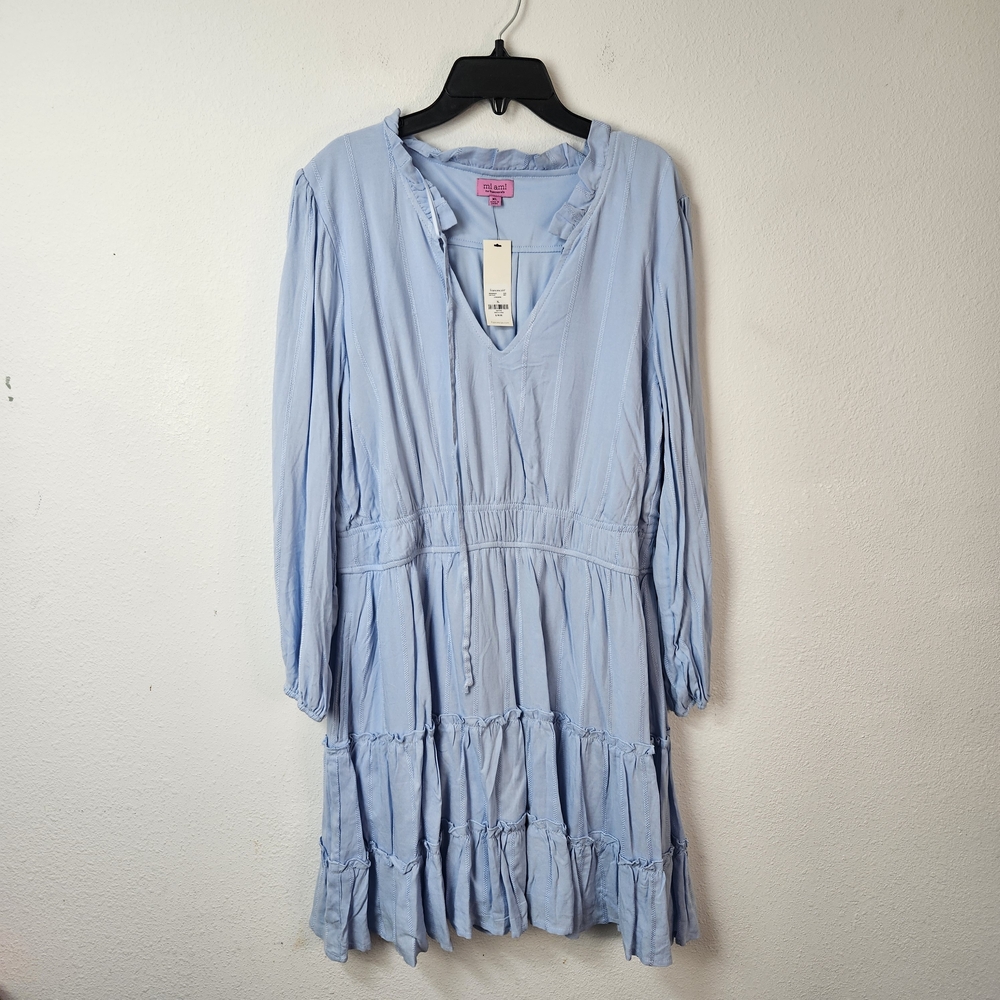 Miami For Francesca's Light Blue Dress Size XL NWT